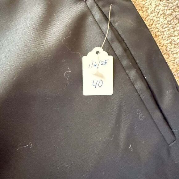 Giorgio Sanetti Men's Wool Dress Pants Size 40S Career Business Preppy - Picture 2 of 9